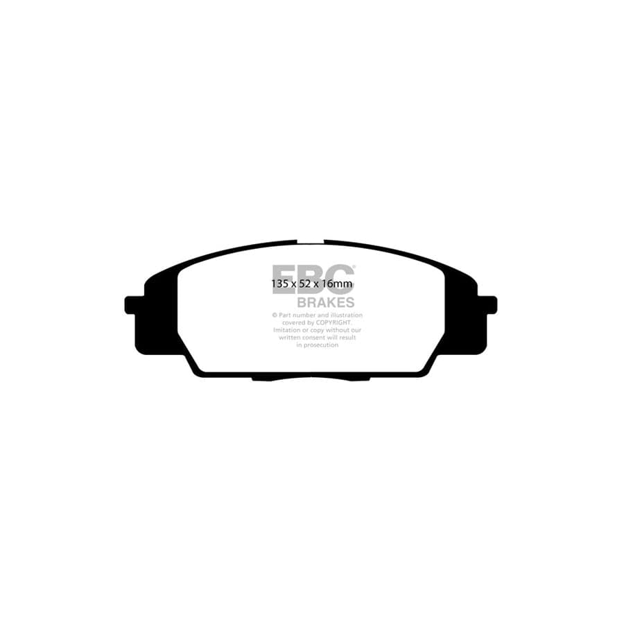 EBC PDKF2201 Honda Integra Ultimax Front Brake Pad & Plain Disc Kit - Akebono Caliper 2 | Duco Car Parts UK Car Parts