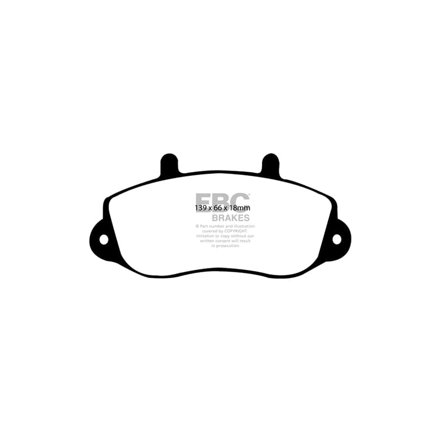 EBC PDKF1522 Opel Renault Vauxhall Ultimax Front Brake Pad & Plain Disc Kit (Inc. Movano & Master) 2 | Duco Car Parts UK Car Parts