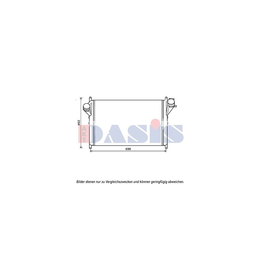 AKS Dasis 567013N Intercooler For Kia Mohave / Borrego (Hm) | Duco Car Parts UK