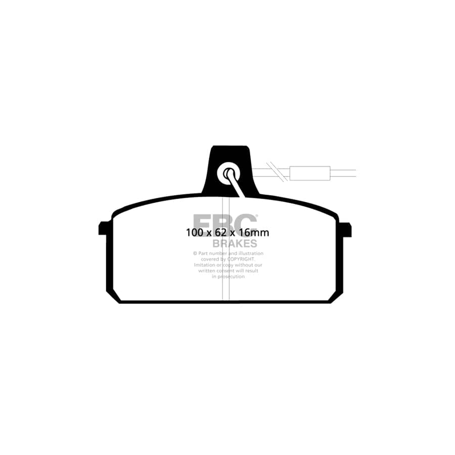EBC PDKF1868 Suzuki Ultimax Front Brake Pad & Plain Disc Kit (Inc. Jeep & Vitara) 2 | Duco Car Parts UK Car Parts