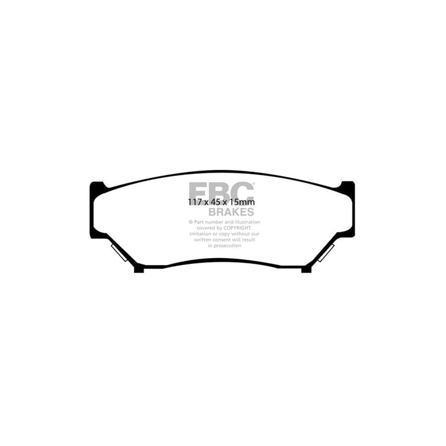 EBC PDKF1871 Suzuki Ultimax Front Brake Pad & Plain Disc Kit (Inc. Jimny & Vitara) 2 | Duco Car Parts UK Car Parts
