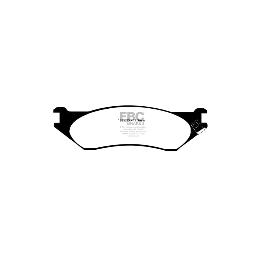 EBC PDKF2206 Ford F-150 Ultimax Front Brake Pad & Plain Disc Kit 2 | Duco Car Parts UK Car Parts