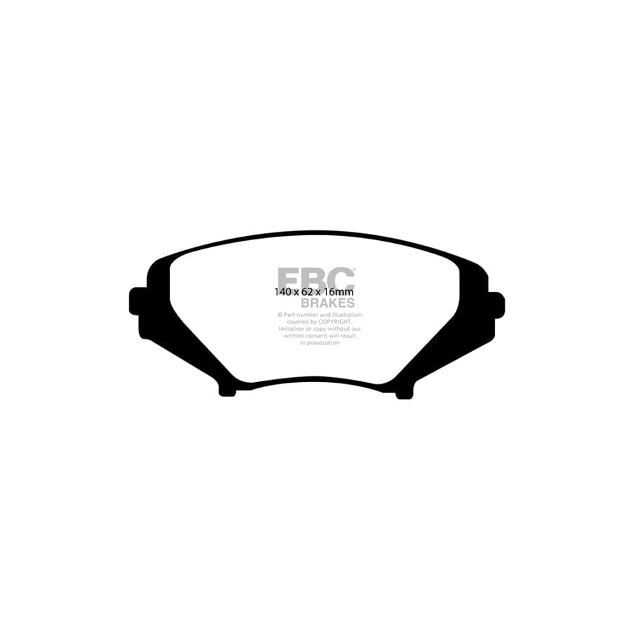 EBC PD04KF634 Mazda RX8 Bluestuff Front Brake Pad & Plain Disc Kit 2 | Duco Car Parts UK Car Parts