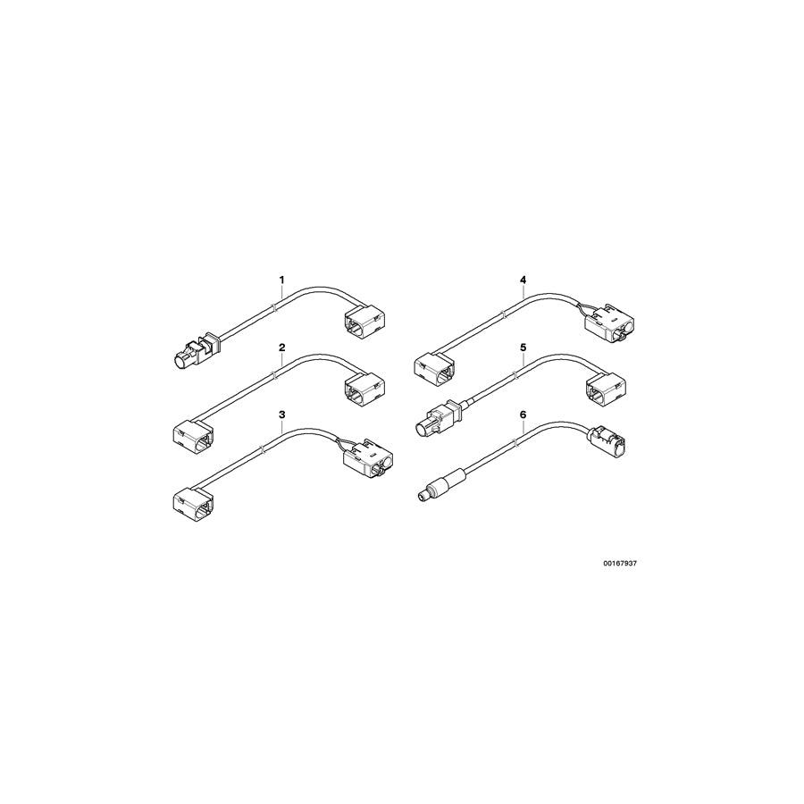 Genuine BMW 61119183946 E70 E72 Hsd Wire L=4470MM (Inc. X6 35dX, X5 35iX & X5 50iX) | Duco Car Parts UK
