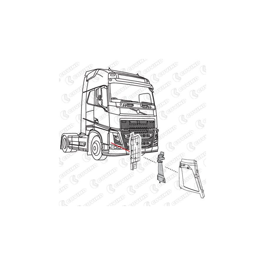 Covind 4Fh/139 Wind Deflector | Duco Car Parts UK