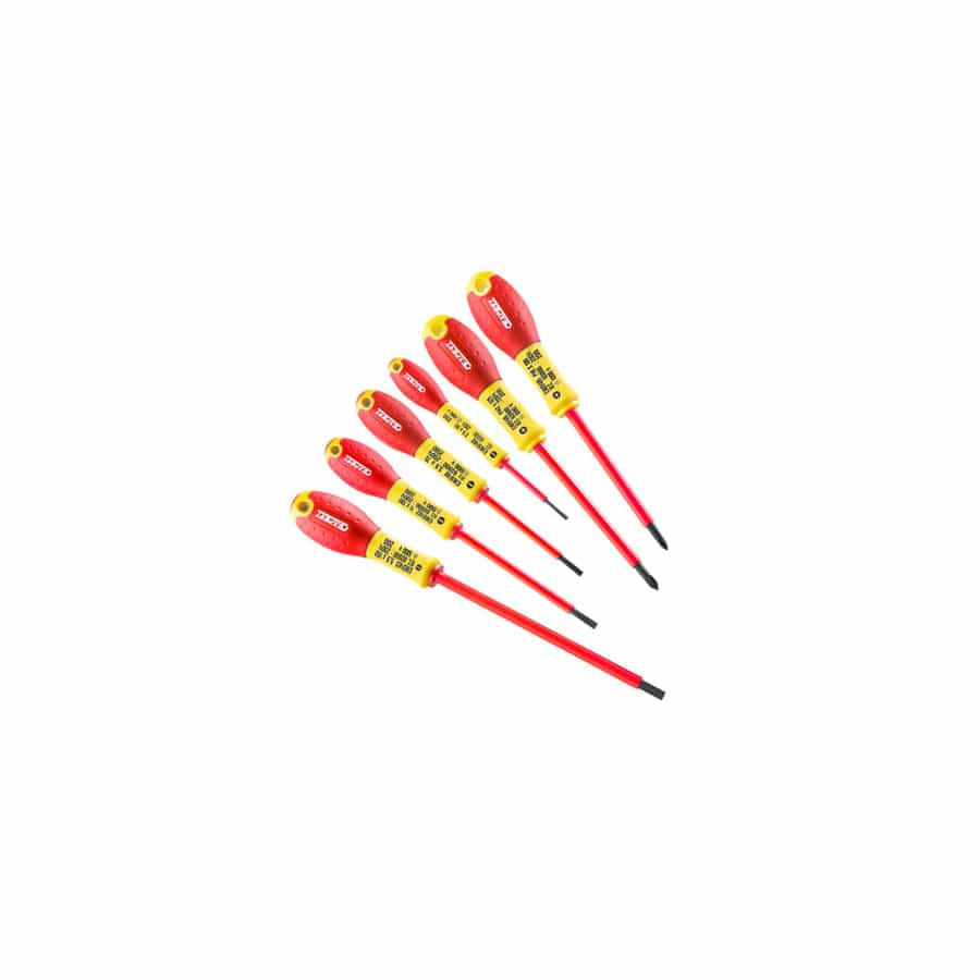 Expert BRIE160910B Insulated Screwdriver Set, 6 Piece | Duco Car Parts UK