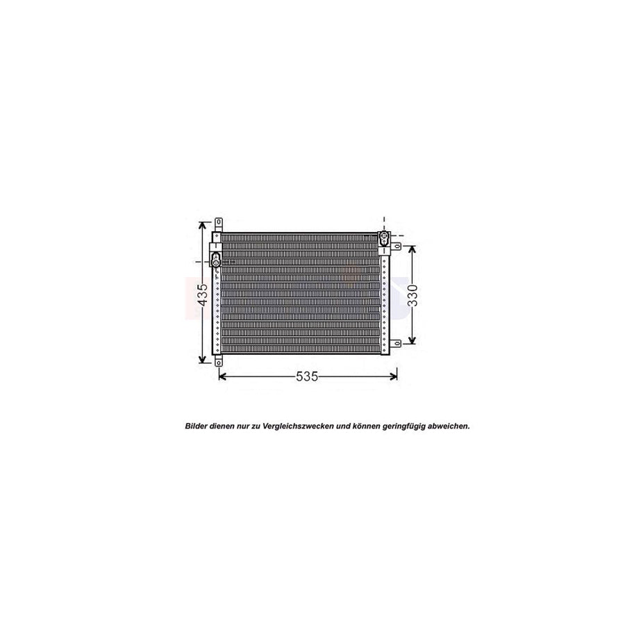AKS Dasis 302002N Air Conditioning Condenser | Duco Car Parts UK
