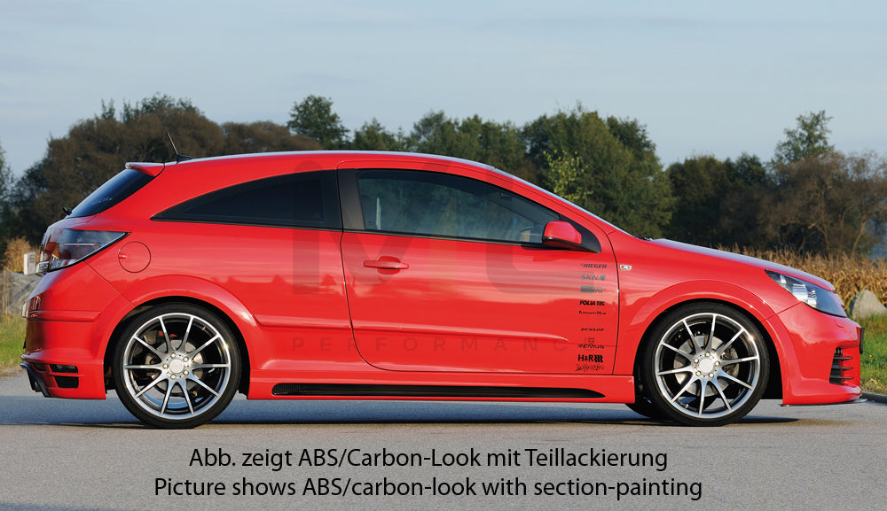 Rieger 00099317 Opel Astra H Side Skirt (GTC & Twin-Top) 2 | Duco Car Parts UK Car Parts