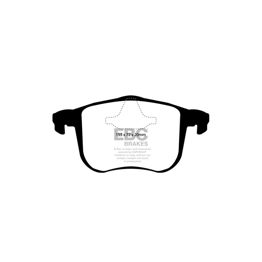 EBC PDKF1538 Opel Signum Ultimax Front Brake Pad & Plain Disc Kit - ATE Caliper 2 | Duco Car Parts UK Car Parts