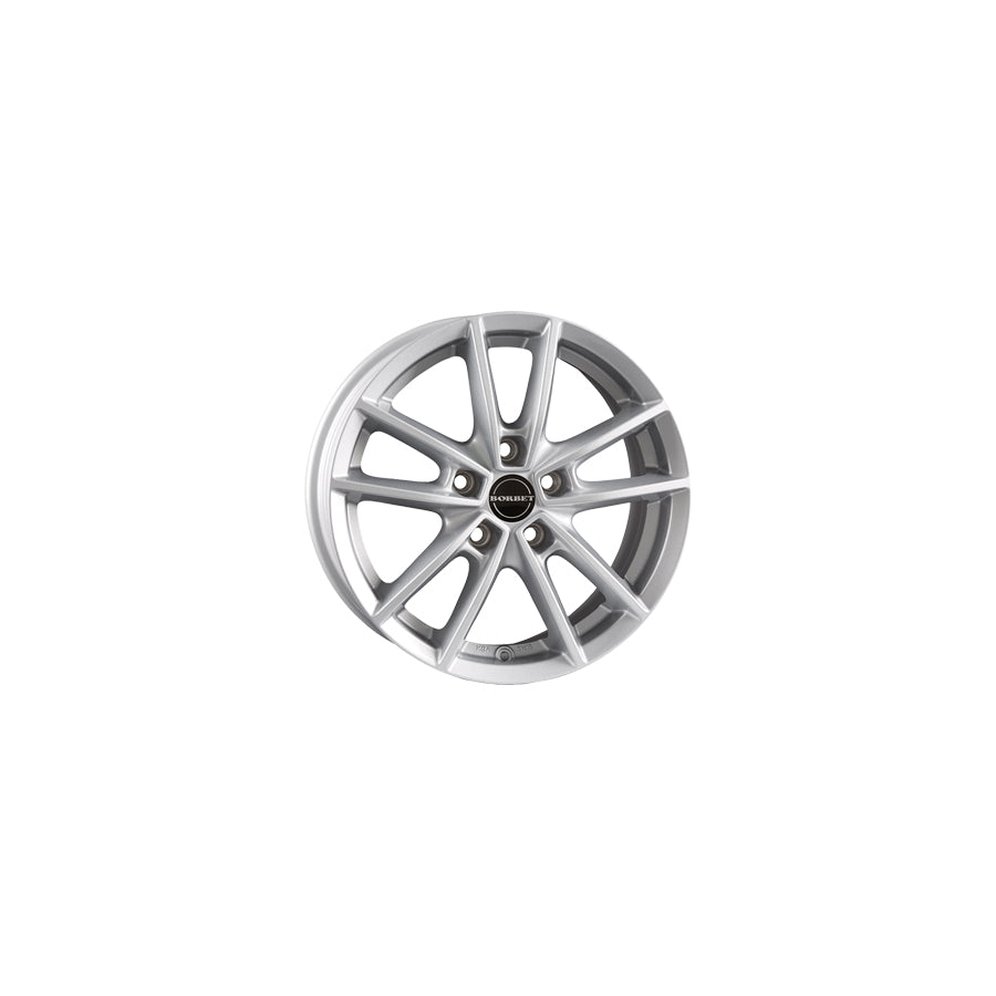 Borbet W 7x17 ET48 W 70748112572,5CS/T Crystal Silver Wheel | Duco Car Parts UK Car Parts