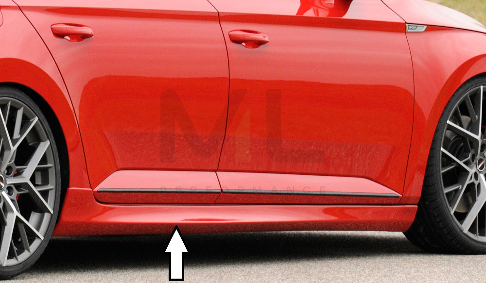 Rieger 00079041 Skoda 3T 3V Superb III Side Skirt 1 | Duco Car Parts UK Car Parts