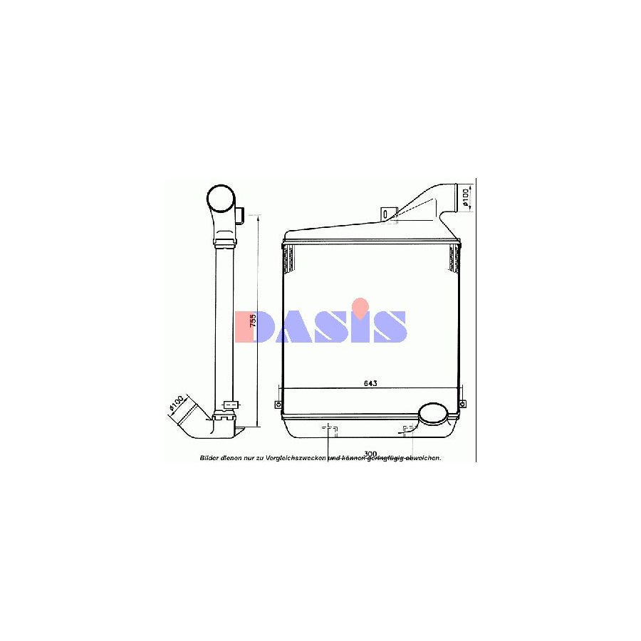 AKS Dasis 467001N Intercooler | Duco Car Parts UK