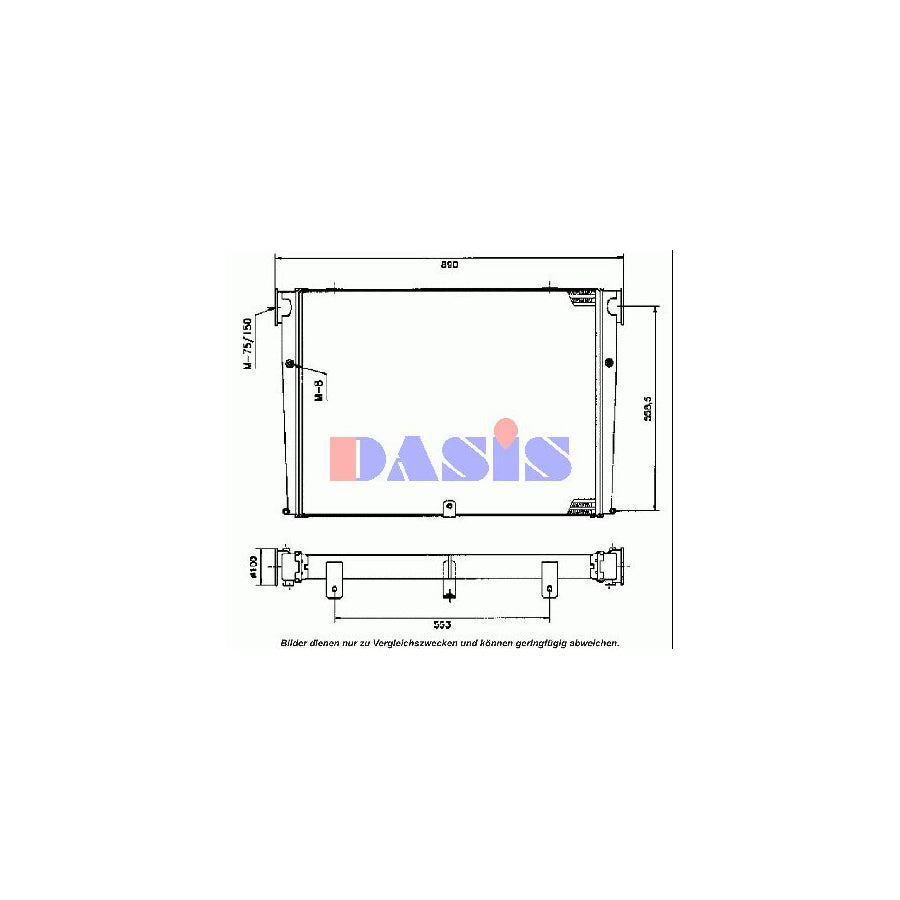 AKS Dasis 467002N Intercooler | Duco Car Parts UK