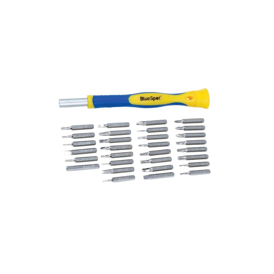 BlueSpot Tools B/S12612 Precision Driver Set, 31 Piece | Duco Car Parts UK
