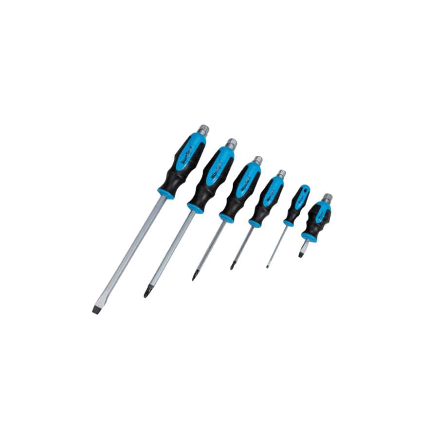 BlueSpot Tools B/S12068 Hex Bolster Screwdriver Set, 6 Piece | Duco Car Parts UK