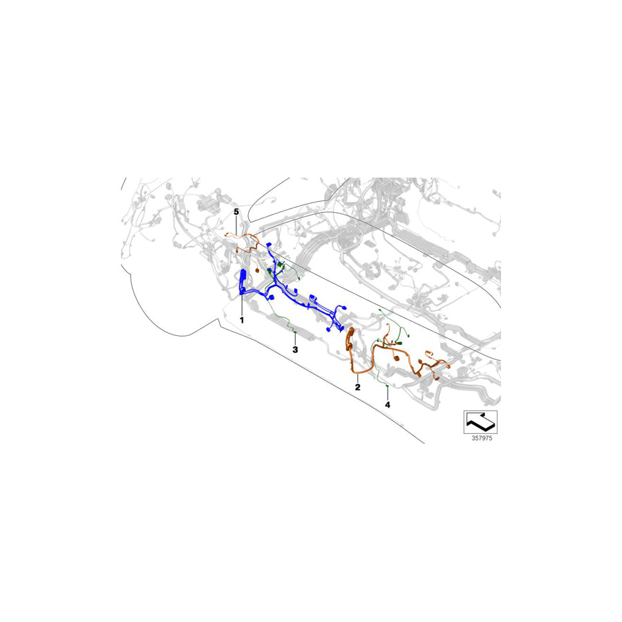 Genuine BMW 61129323417 Adapter Cable Set For Lighting Package (Inc. X5 25dX, X6 40dX & X6 M50dX) | Duco Car Parts UK