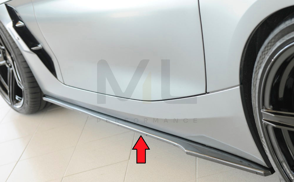 Rieger 00088213 BMW Z4 G4Z/G29 Side Skirt Splitter 9 | Duco Car Parts UK Car Parts