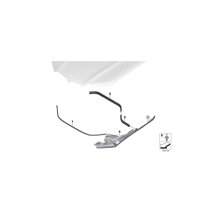 Genuine BMW 51767469502 G07 Sealing Side Panel Right (Inc. X7 40iX, X7 M50iX & X7 M50dX) | Duco Car Parts UK Car Parts