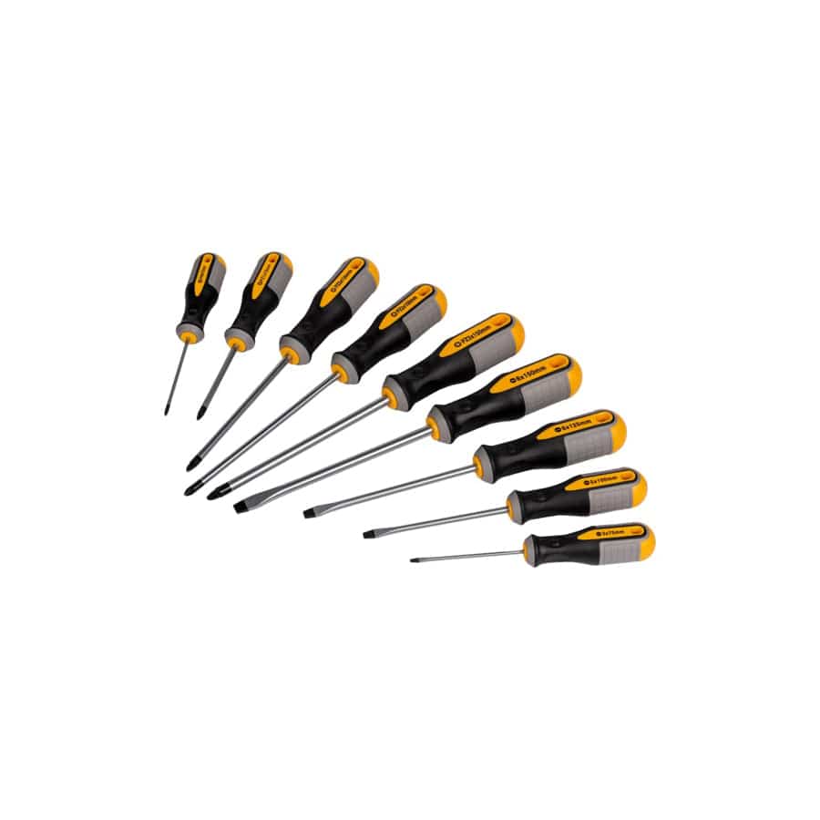 Roughneck ROU22197 Screwdriver Set, 9 Piece | Duco Car Parts UK