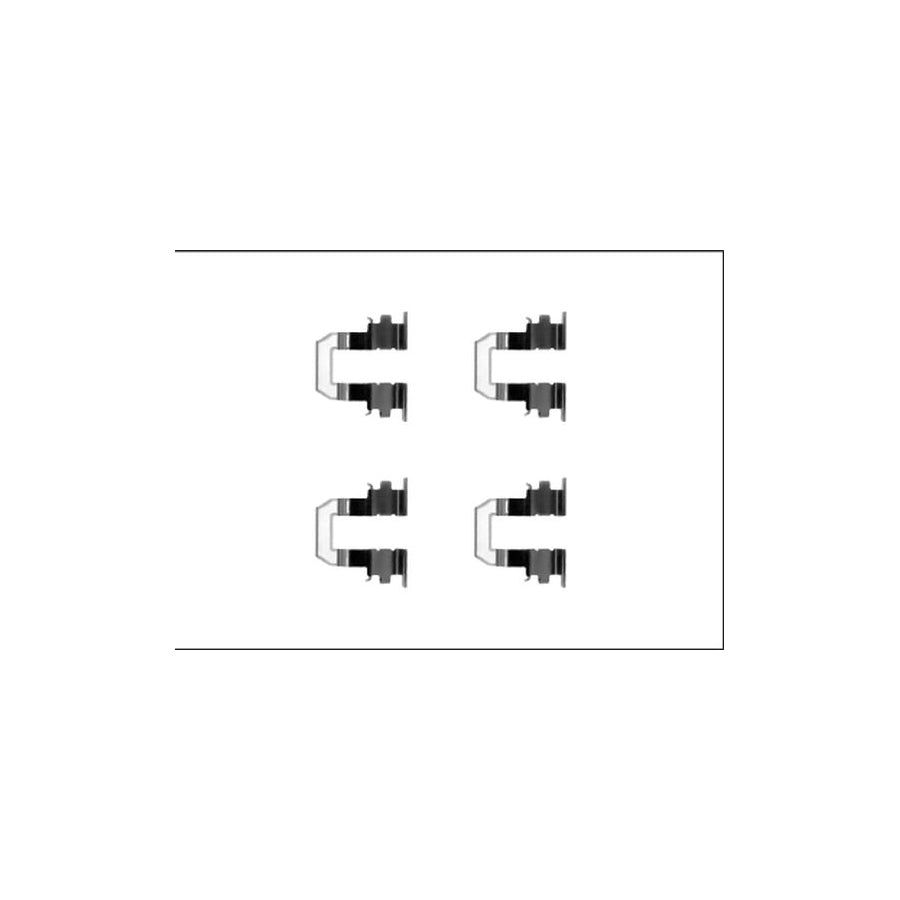 Hella 8DZ 355 205-551 Accessory Kit, Disc Brake Pads