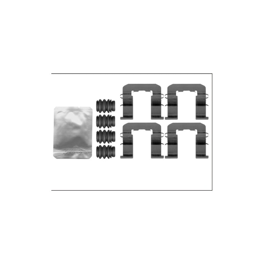 Hella 8DZ 355 206-201 Accessory Kit, Disc Brake Pads For Hyundai I20