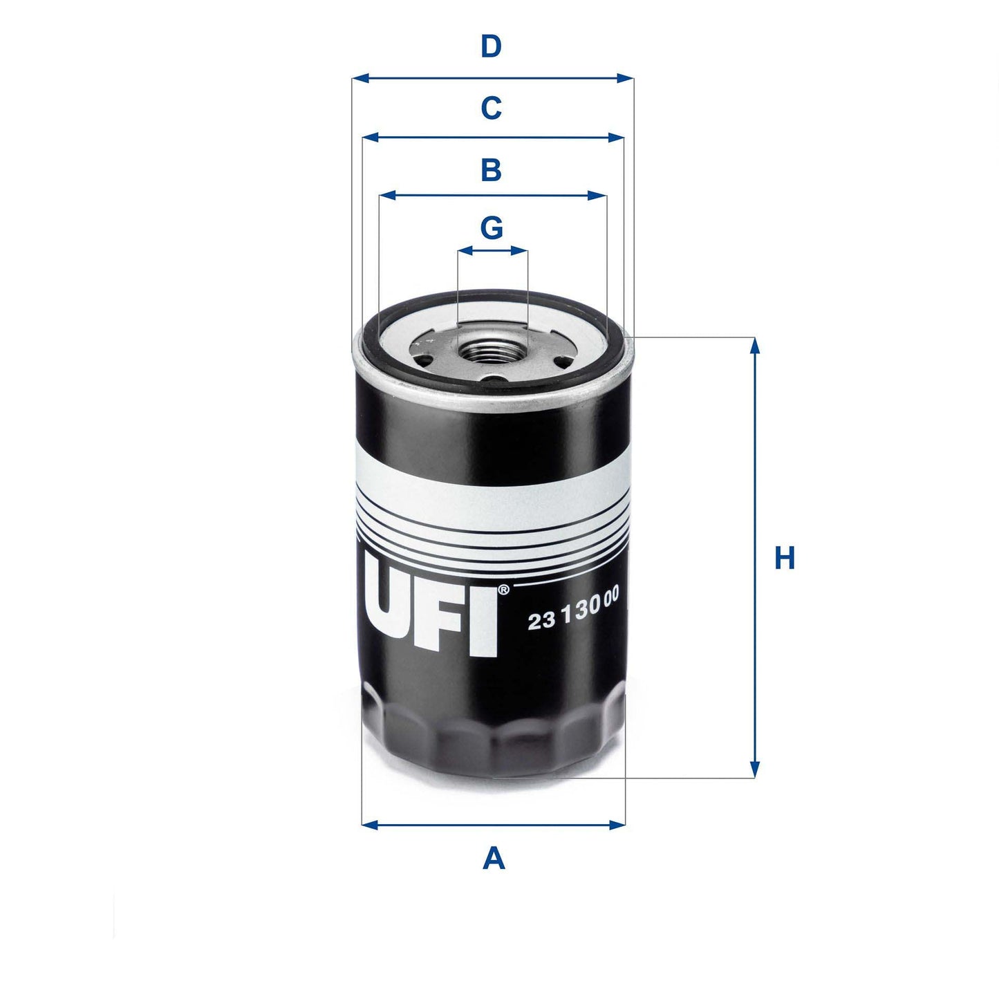 UFI 23.130.00 Oil Filter
