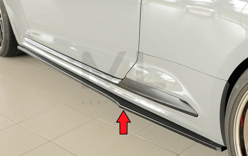Rieger 00088207 Audi B9 F5 RS5 Side Skirt Splitter 1 | Duco Car Parts UK Car Parts