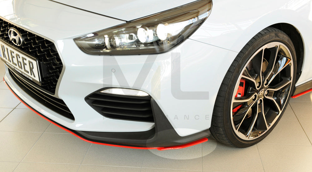 Rieger 00076005 Hyundai Front Splitter (i30 N-Performance & i30 N) 4 | Duco Car Parts UK Car Parts