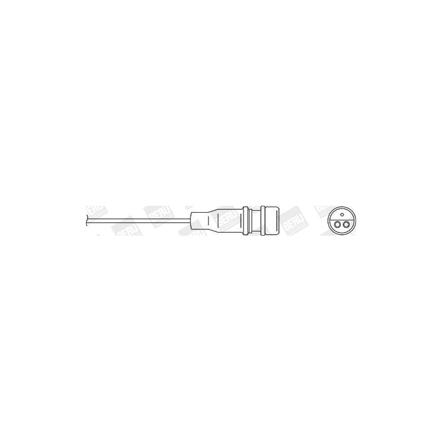 Beru OZH001 Lambda Sensor For Bmw 3 Saloon (E30)