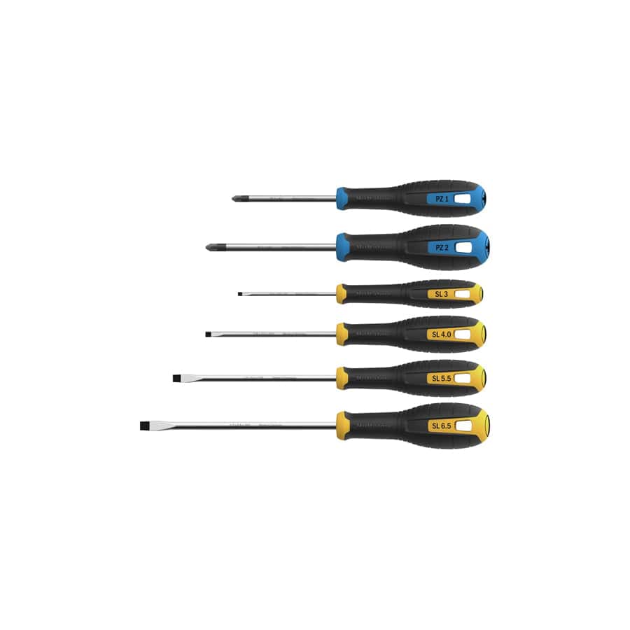 Hultafors HUL444415 Pozidriv & Slotted Screwdriver Set, 6 Piece | Duco Car Parts UK