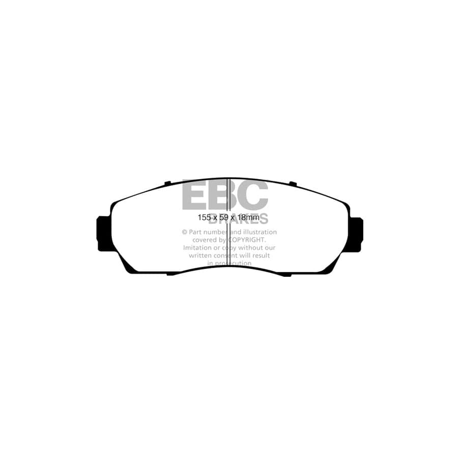 EBC PDKF2248 Honda CR-V Mk4 Ultimax Front Brake Pad & Plain Disc Kit 2 | Duco Car Parts UK Car Parts