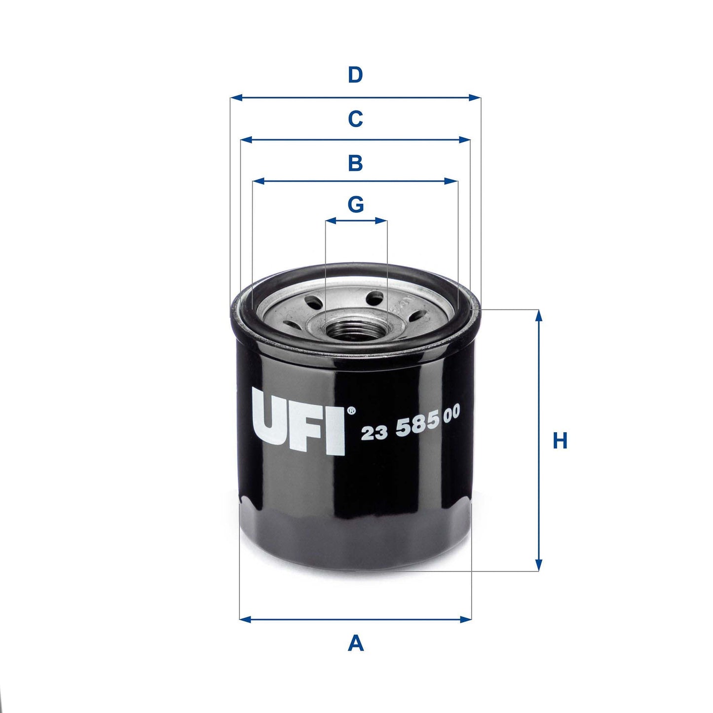 UFI 23.585.00 Oil Filter