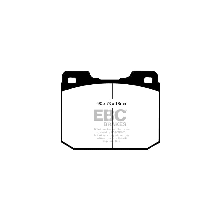 EBC PDKF2249 VW LT Ultimax Front Brake Pad & Plain Disc Kit 2 | Duco Car Parts UK Car Parts