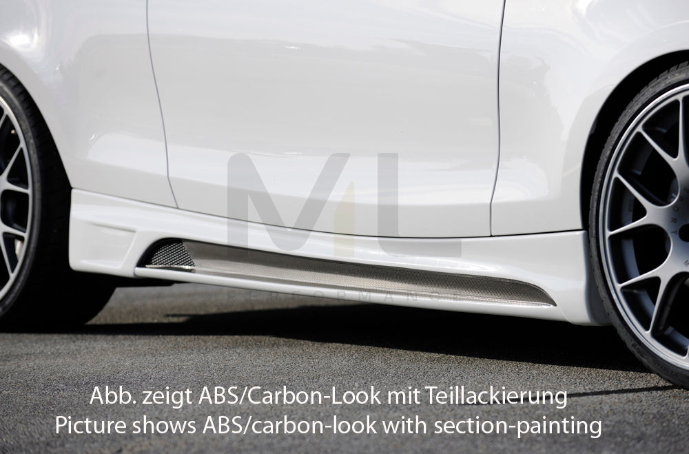 Rieger 00099132 BMW 1 Series E81 E82 E88 Side Skirt 1 | Duco Car Parts UK Car Parts