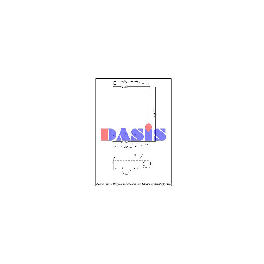 AKS Dasis 137003N Intercooler | Duco Car Parts UK