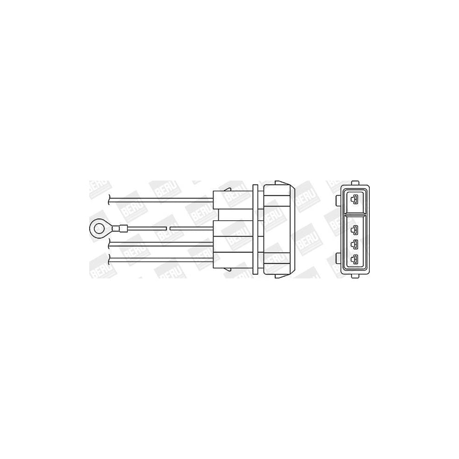 Beru OZH031 Lambda Sensor