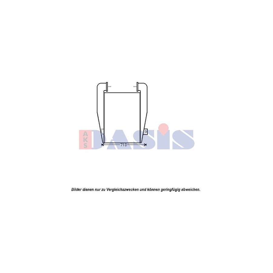 AKS Dasis 137004N Intercooler | Duco Car Parts UK