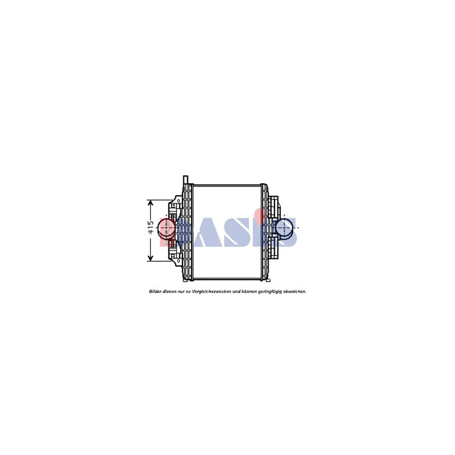 AKS Dasis 137010N Intercooler | Duco Car Parts UK