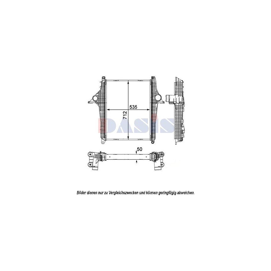 AKS Dasis 267017N Intercooler | Duco Car Parts UK