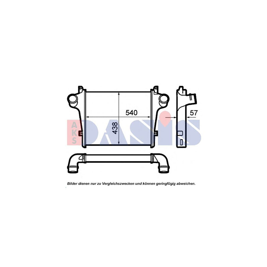 AKS Dasis 407000N Intercooler | Duco Car Parts UK
