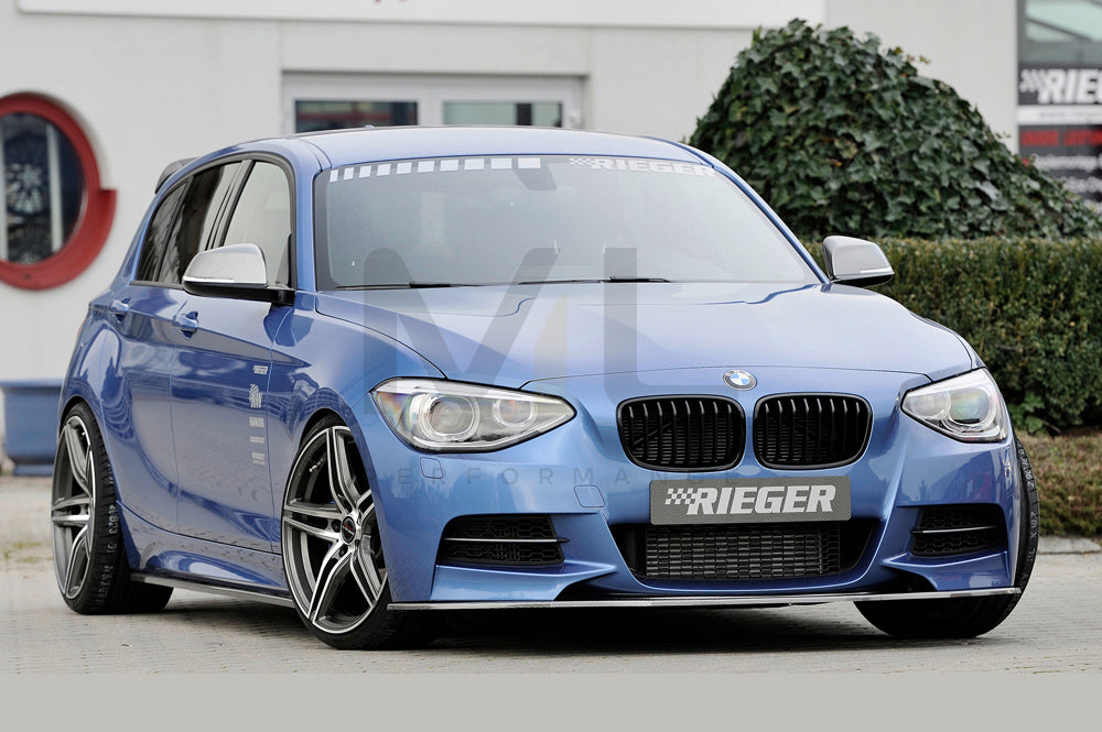 Rieger 00099232 BMW 1 Series F20 Side Skirt Splitter 3 | Duco Car Parts UK Car Parts
