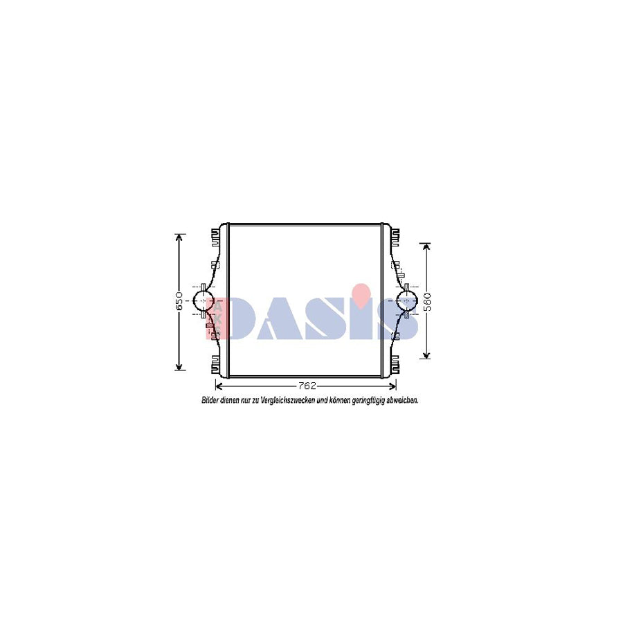 AKS Dasis 407004N Intercooler | Duco Car Parts UK