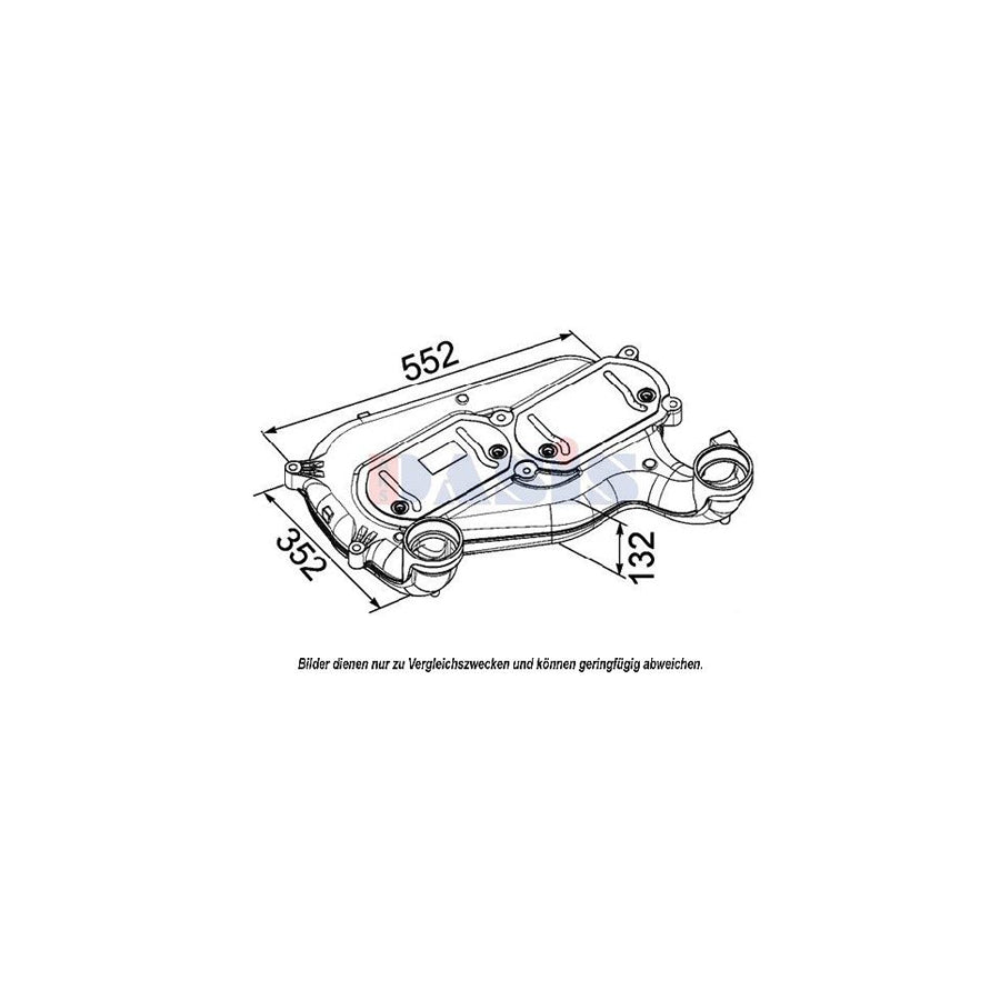 AKS Dasis 267023N Intercooler | Duco Car Parts UK