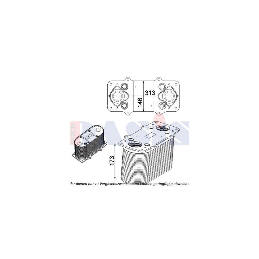 AKS Dasis 267027N Intercooler | Duco Car Parts UK