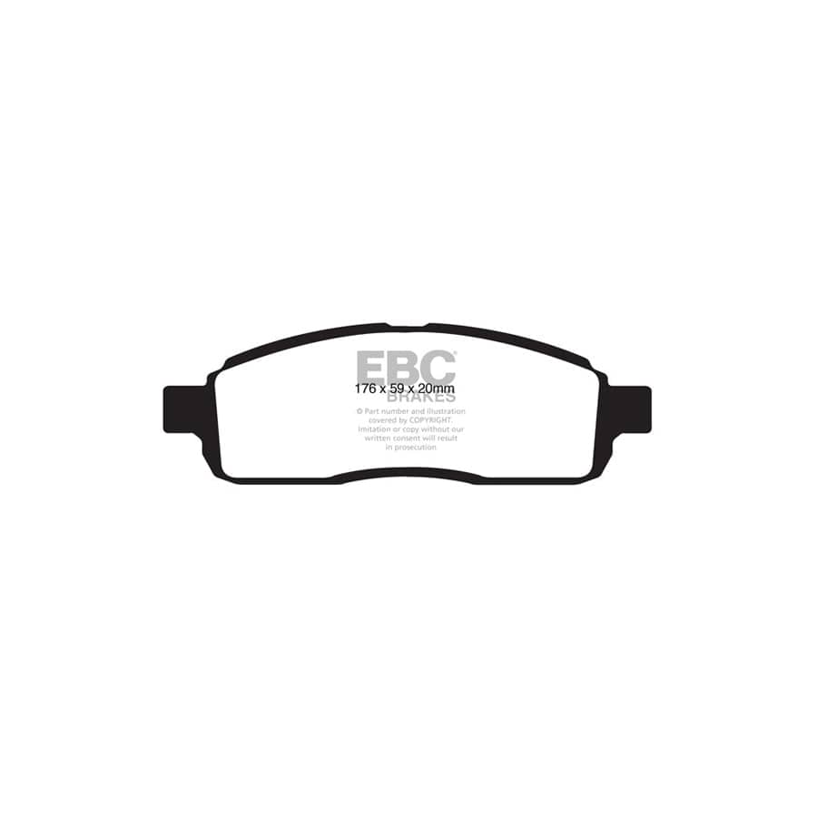 EBC PDKF2263 Ford F-150 Ultimax Front Brake Pad & Plain Disc Kit 2 | Duco Car Parts UK Car Parts
