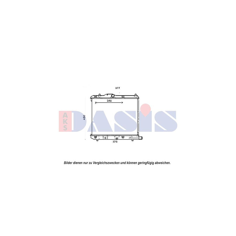 AKS Dasis 407015N Intercooler | Duco Car Parts UK