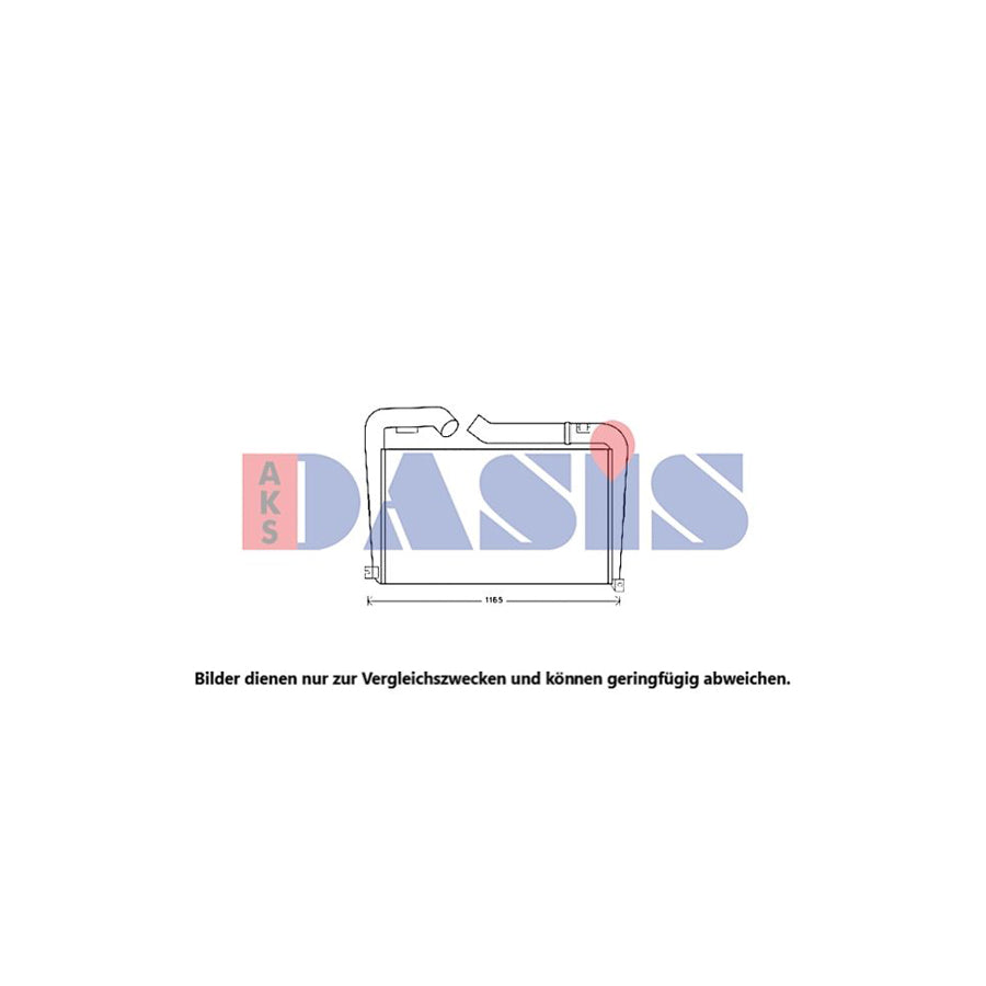 AKS Dasis 407021N Intercooler | Duco Car Parts UK
