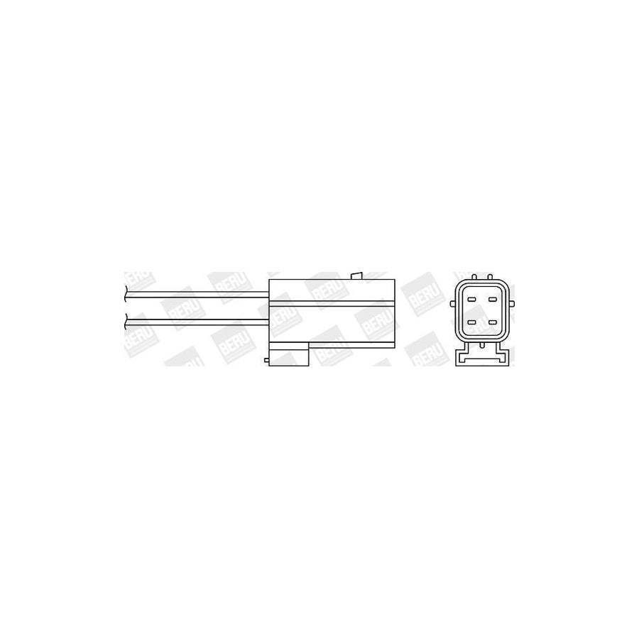 Beru OZH094 Lambda Sensor