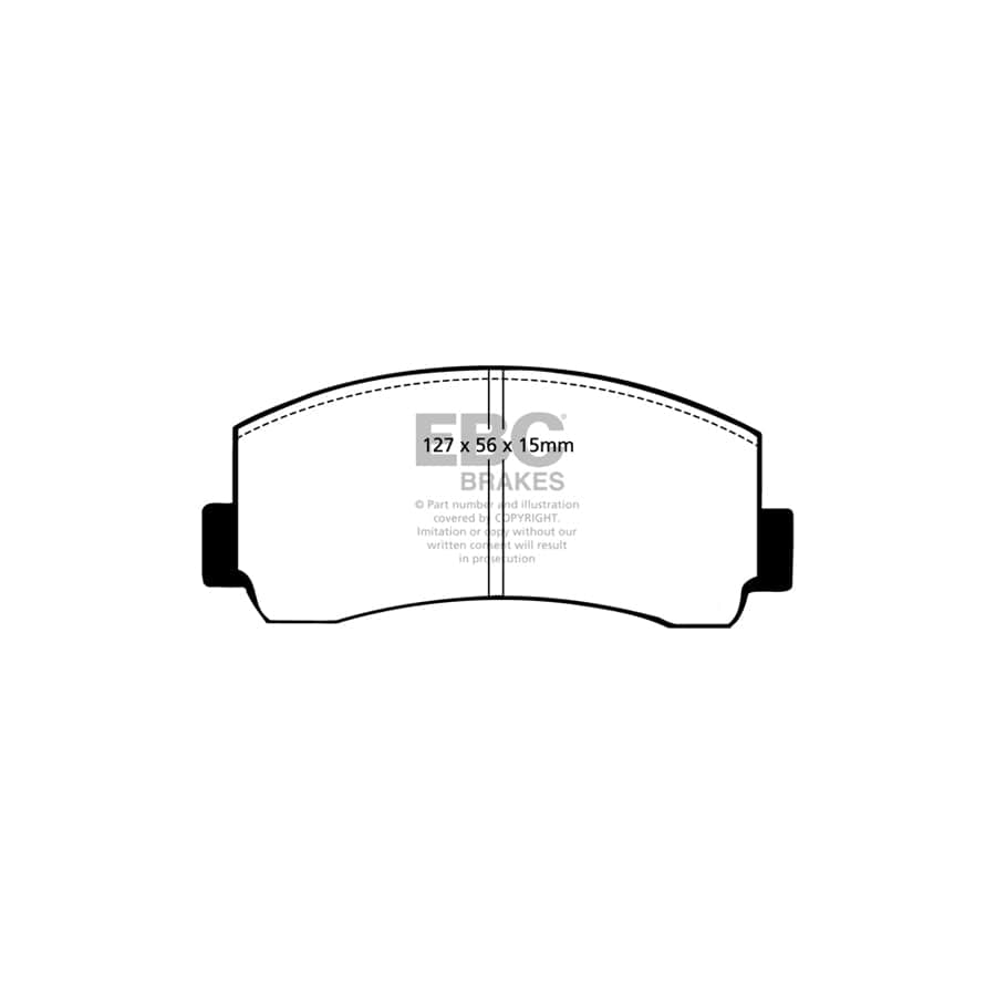 EBC PDKF1936 Toyota Celica Ultimax Front Brake Pad & Plain Disc Kit 2 | Duco Car Parts UK Car Parts