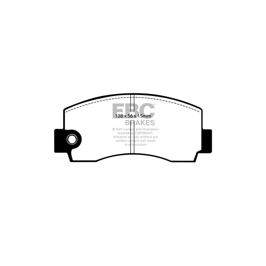 EBC PDKF1940 Toyota Ultimax Front Brake Pad & Plain Disc Kit (Inc. Celica & Celica Supra) 2 | Duco Car Parts UK Car Parts